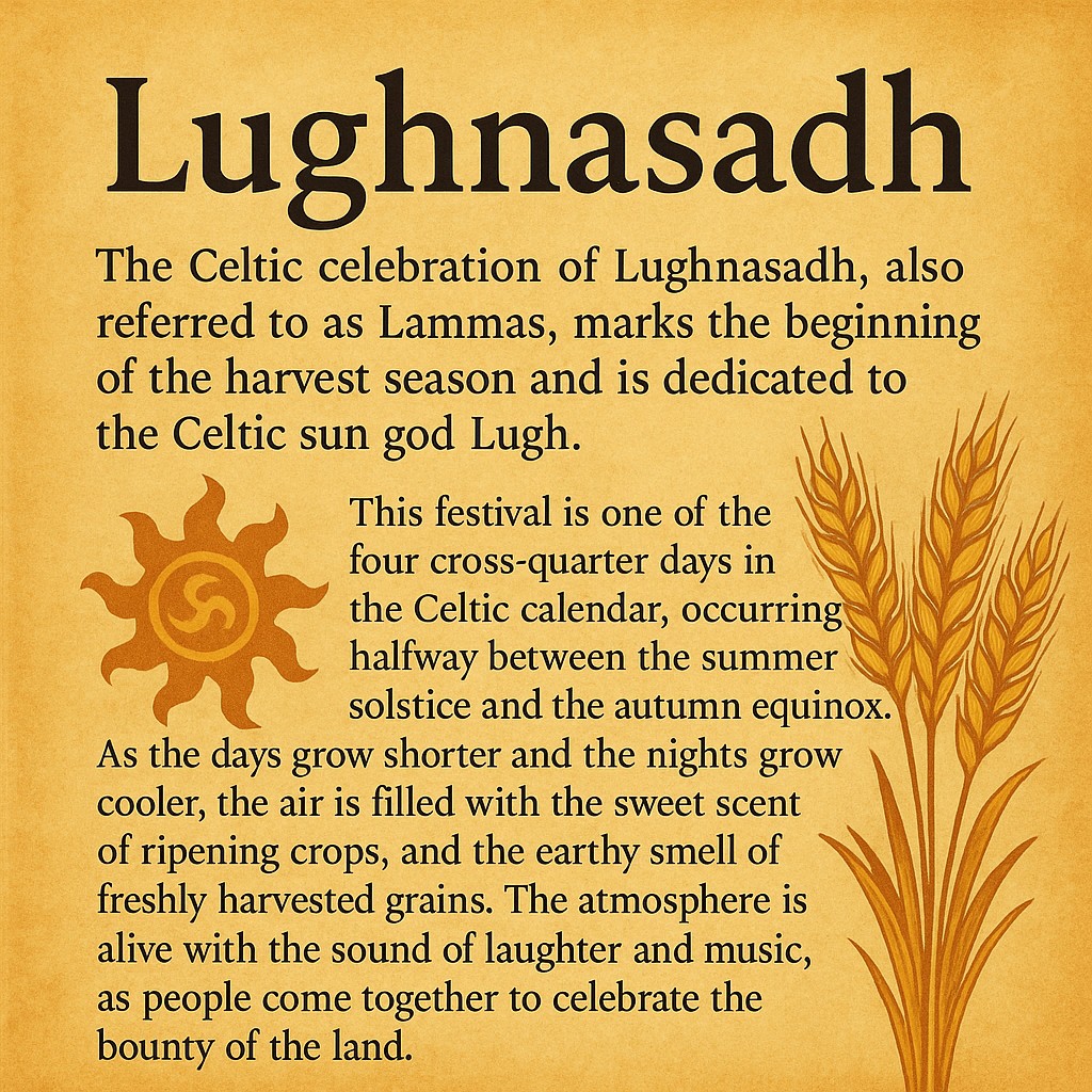 Lughnasadh: The First Fruits of the Harvest