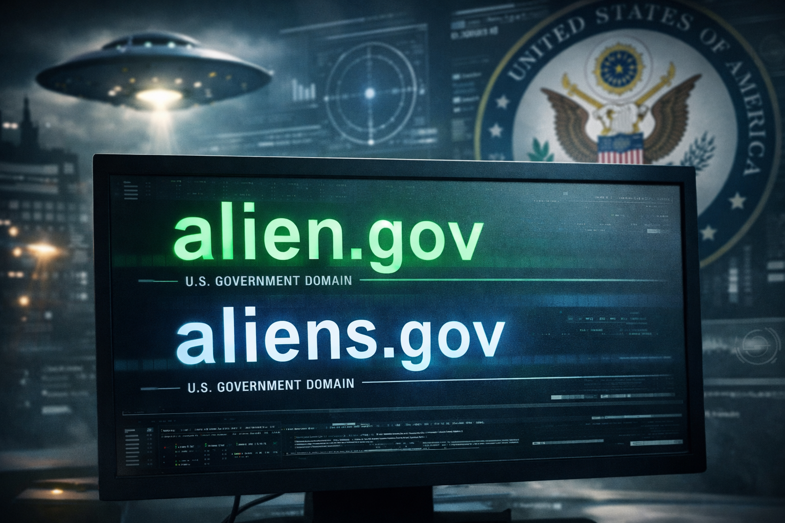 The Government Registered Alien.gov. That’s Not Disclosure.