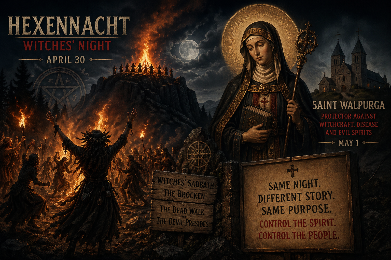 The Church Didn’t Destroy Witches’ Night. It Stole It.