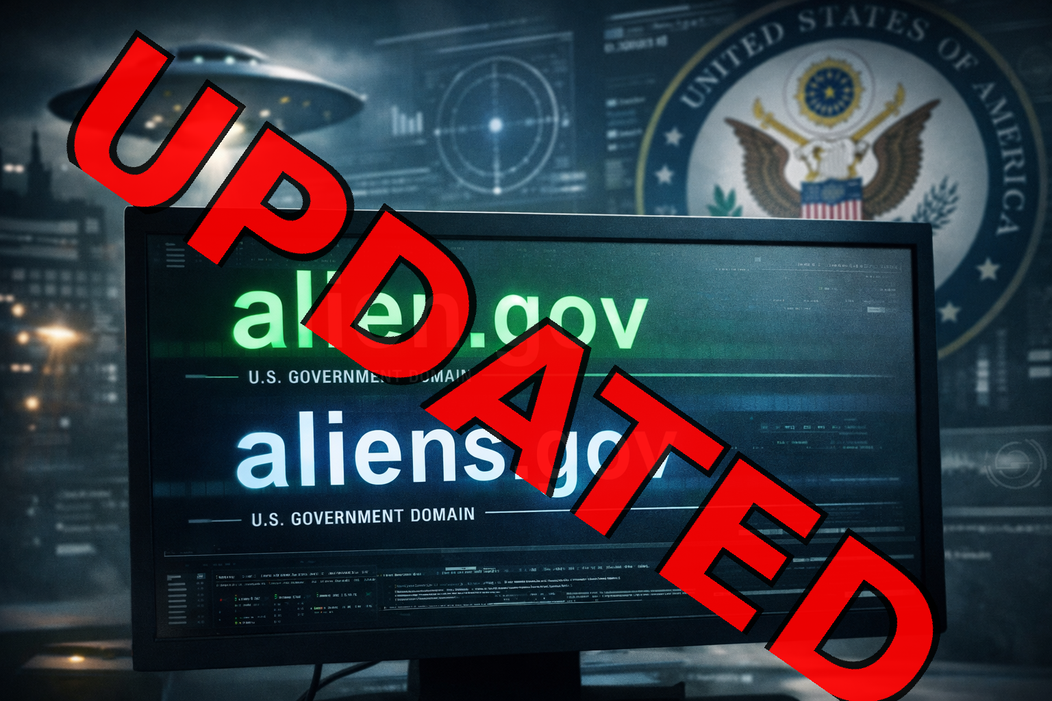 Now We Know Why They Registered Alien.gov
