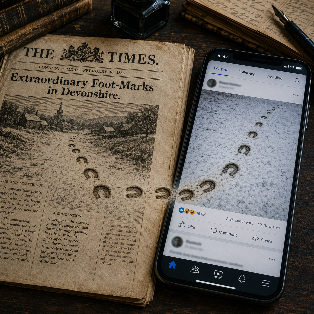 Fake News Is Older Than You Think and Devon Proved It in 1855